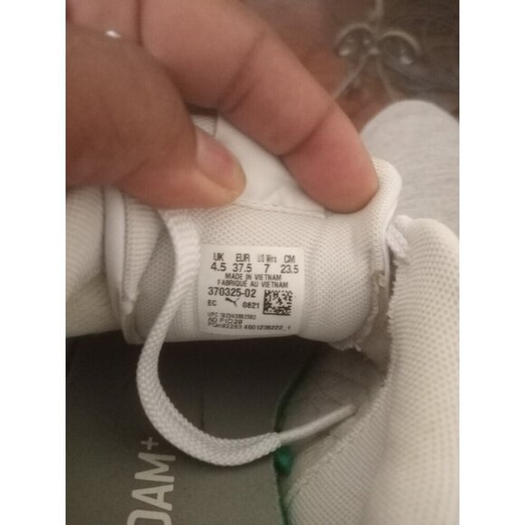 Puma Women's Carina 370325-02 White Leather Casual Shoes Sneakers Size 7 - Picture 13 of 15